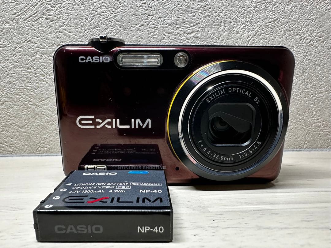 美品【動作品】CASIO EXILIM EX-FC150 デジカメ ブラック - メルカリ