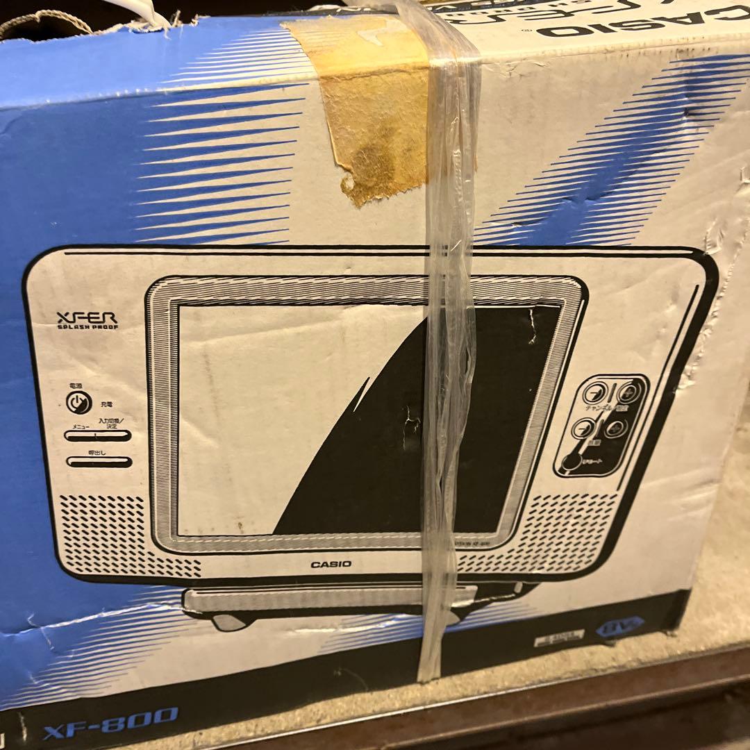 CASIO ポータブルテレビ XF-800 防水 - メルカリ