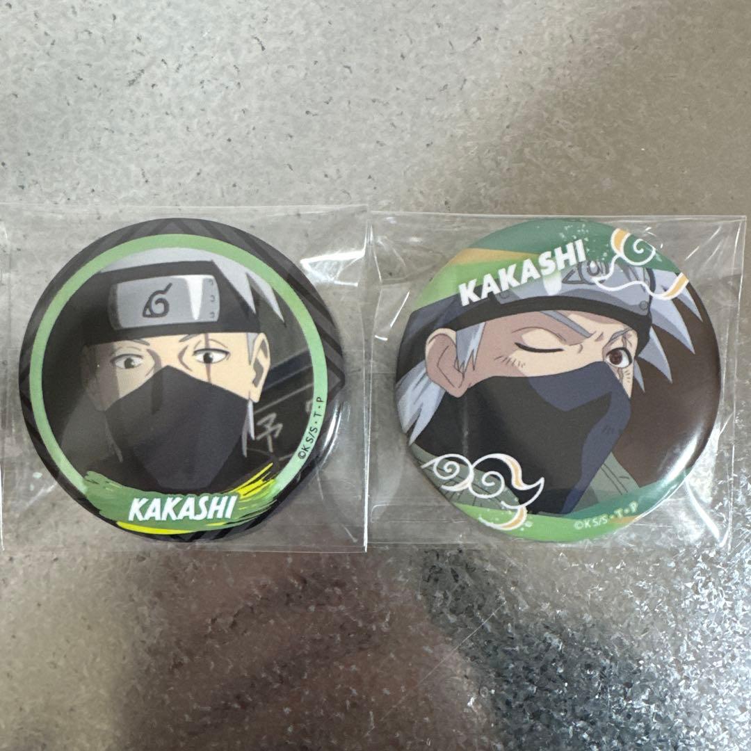 NARUTO ナルトトレーディング缶バッジ vol.1 vol.3はたけカカシ - メルカリ