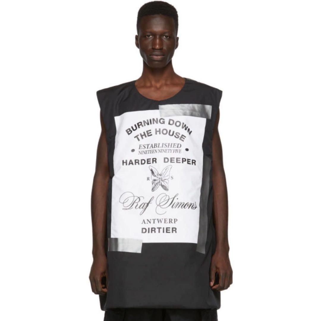 RAF SIMONS(ラフシモンズ)×TEMPRA オーバーサイズベスト RAF SIMONS（ラフシモンズ)中古・古着オンライン通販 | Kindal