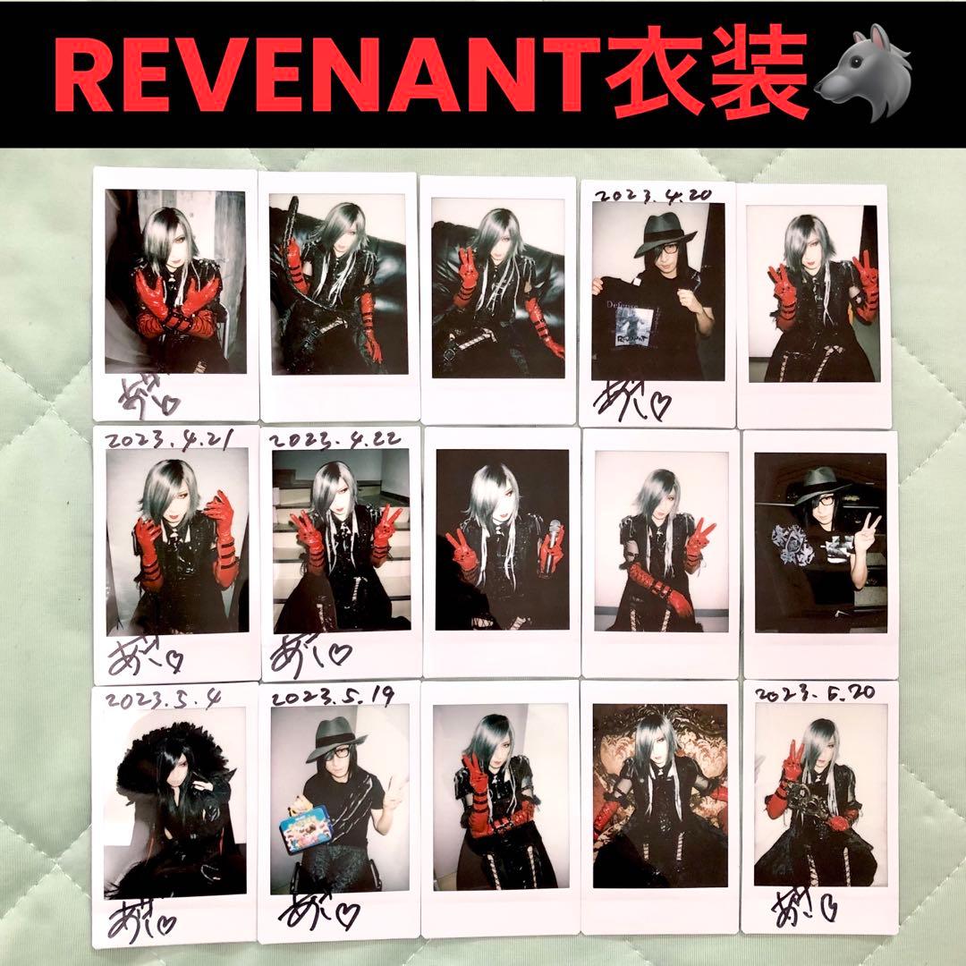 D　ASAGI 浅葱　チェキ　REVENANT グッズ シングル CD ASAGI -SOLO WORKS-