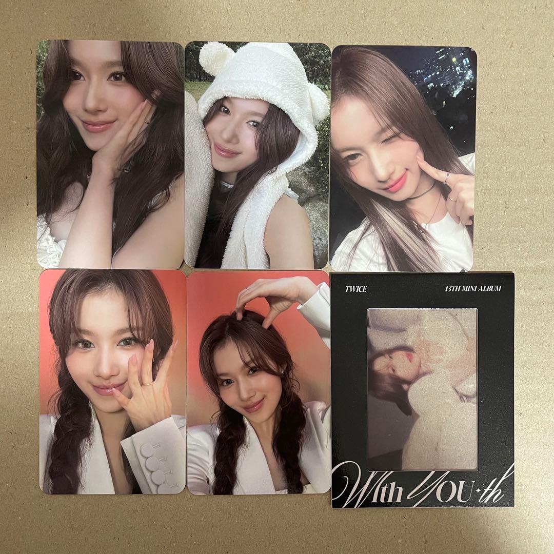 TWICE 『With YOU-th』 サナ トレカ ポスター セット ① - メルカリ