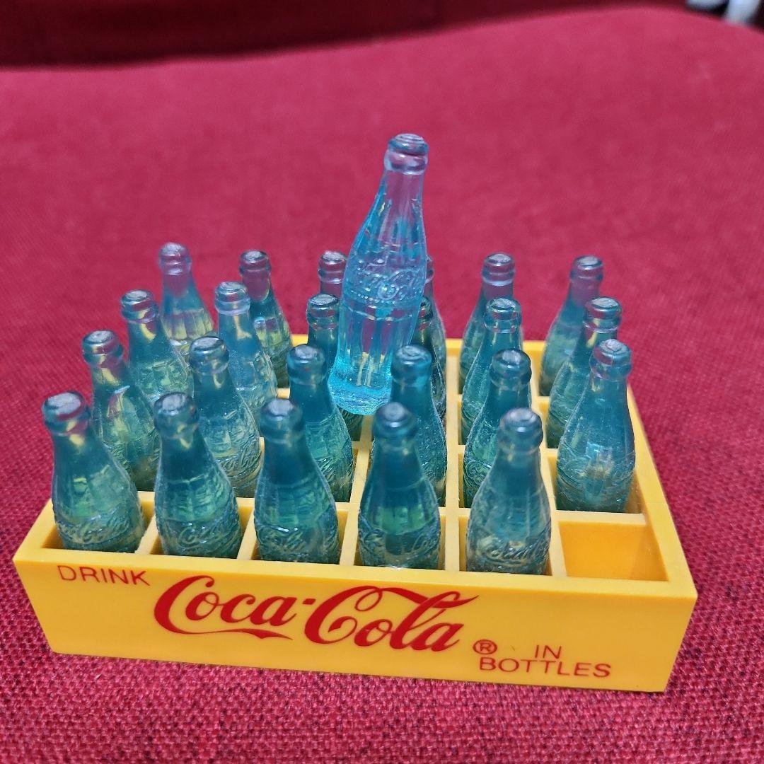 ビンテージ コカコーラ ミニチュア ボトル&ケース 希少品 - メルカリ