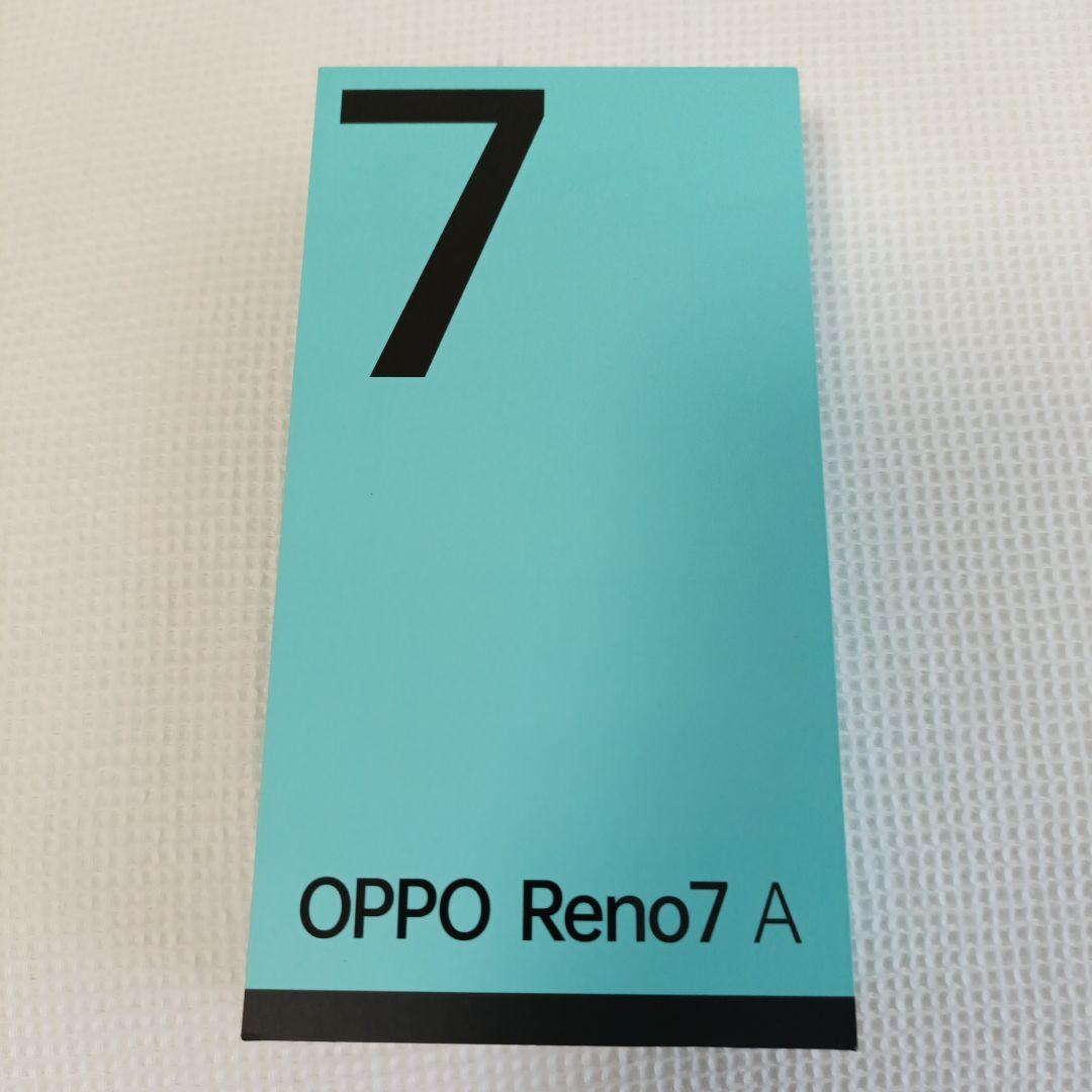 〘年末SALE〙【美品】OPPO Reno7 A 本体 SIMフリー Reno 【中古】OPPO Reno7 A 128GB Bランク スマホ スマートフォン 本体