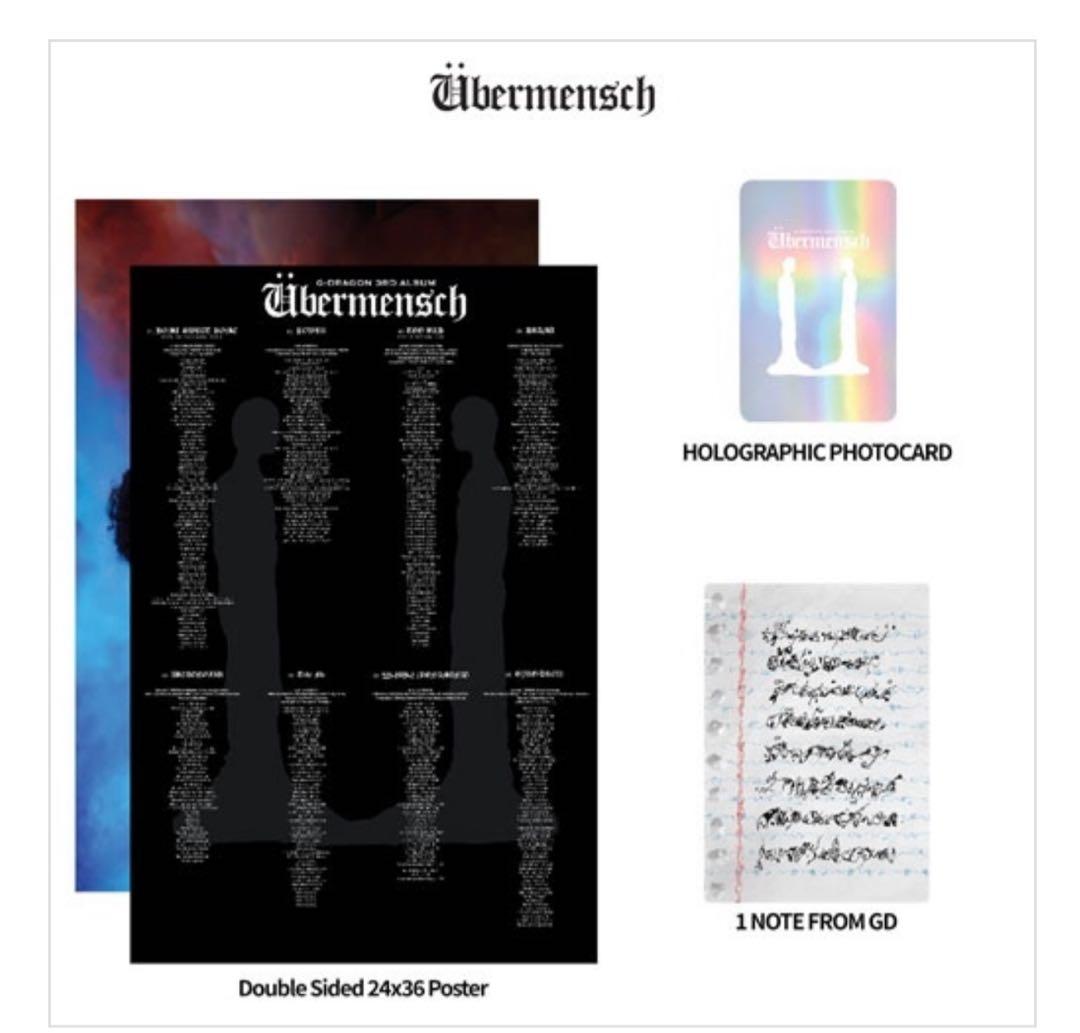 gdragon UBERMENSCH 限定盤 lp レコード - メルカリ