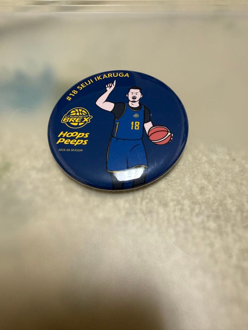 宇都宮ブレックス Hoops Peeps 缶バッチ #18鵤 誠司選手 - メルカリ