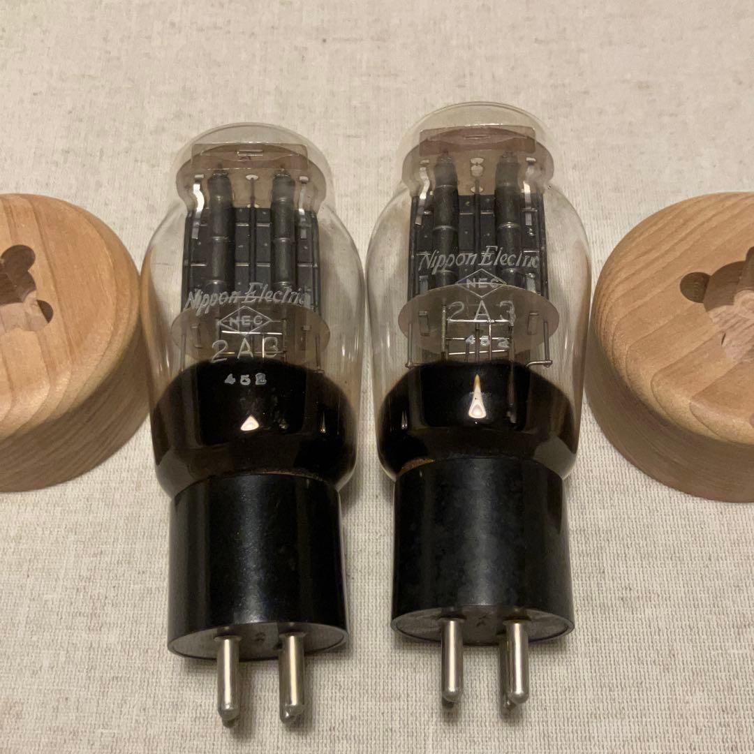 NEC 2A3 ペア（2本セット）中古品　動作未確認　真空管　3極管　出力管 高槻電器工業】国産オーディオ用真空管TA-2A3【ペア:2本】 | 鹿児島県