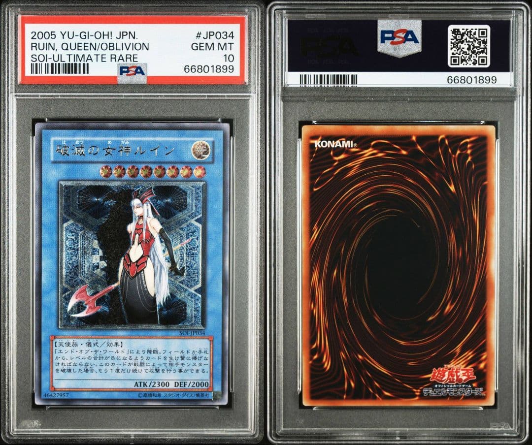 PSA10】 破滅の女神ルイン レリーフ リホルダー済 鑑定枚数114枚