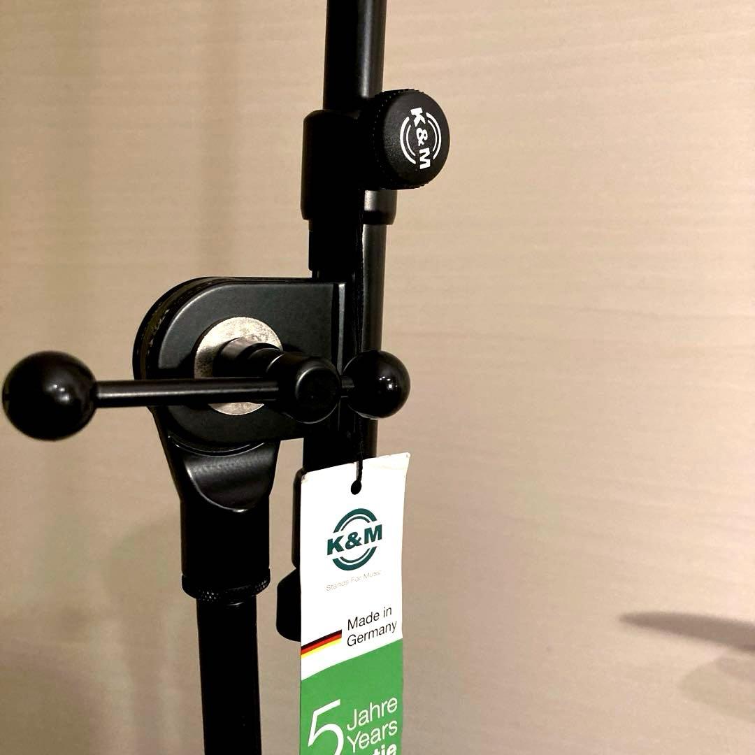 ほぼ未使用 K&M オーバーヘッドマイクスタンド 6月上旬までの出品