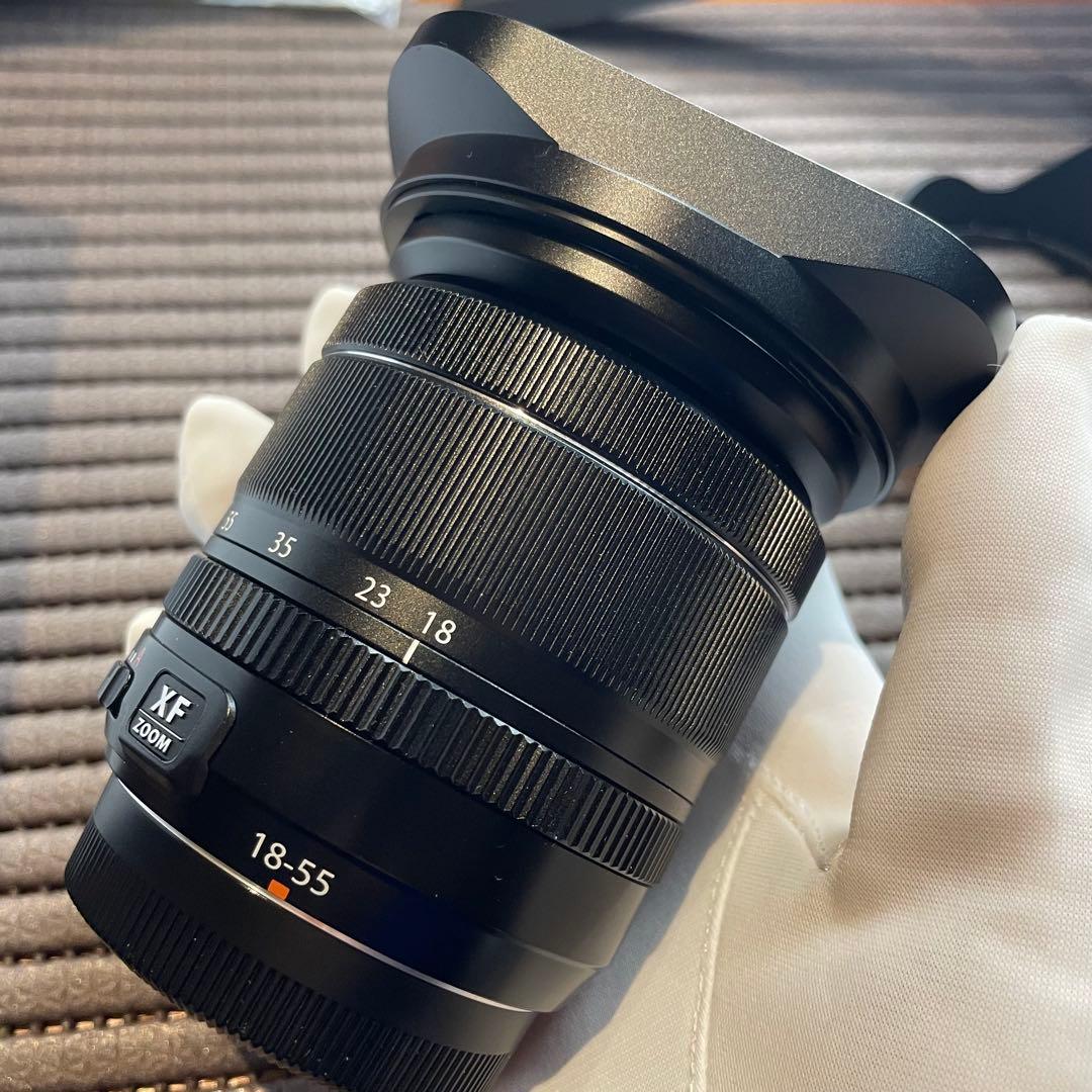 XF18-55mm 1:2.8-4 R LM OIS ほぼ新品 角形フード Amazon | レンズフード、for FUJINON XF14mm F2.8 R & XF18-55mm F2.8