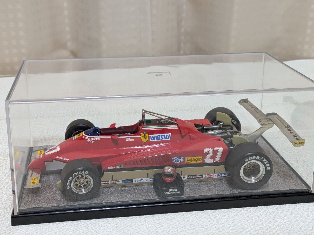 フェラーリ126C2 1982ダブルウィング ジル・ヴィルヌーブ#27 - メルカリ