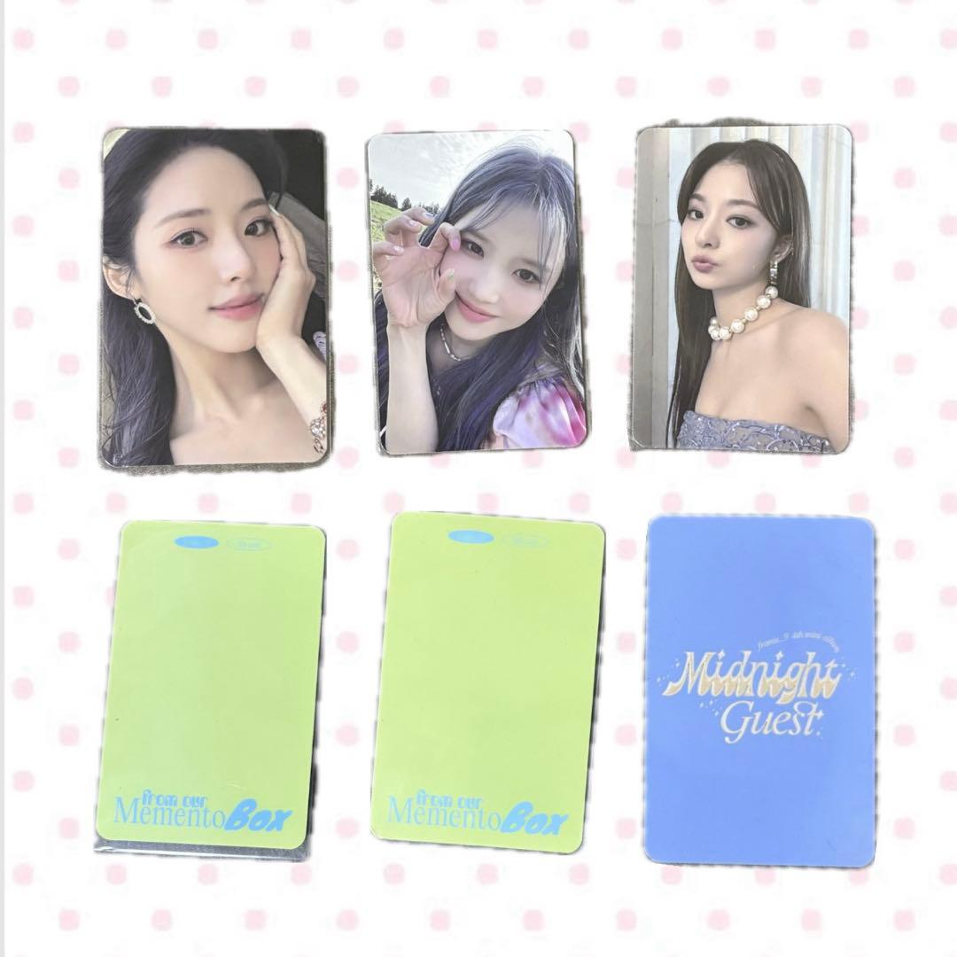 Fromis 9 ナギョン ハヨン ジウォン トレカ3枚セット - メルカリ