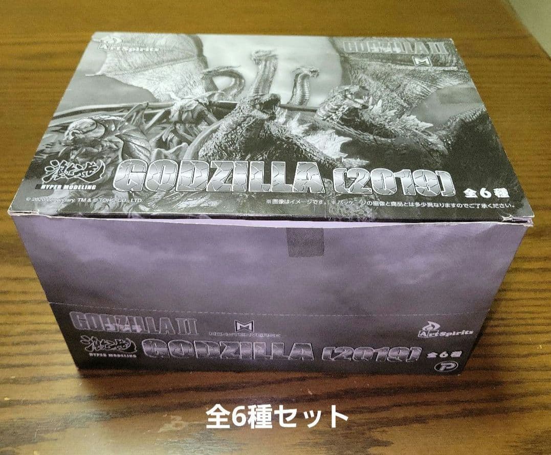 ブリスター未開封　激造　ゴジラ2019 6体セットBOX アートスピリッツ Amazon | アートスピリッツ 激造シリーズ GODZILLA 2019 ノンスケール