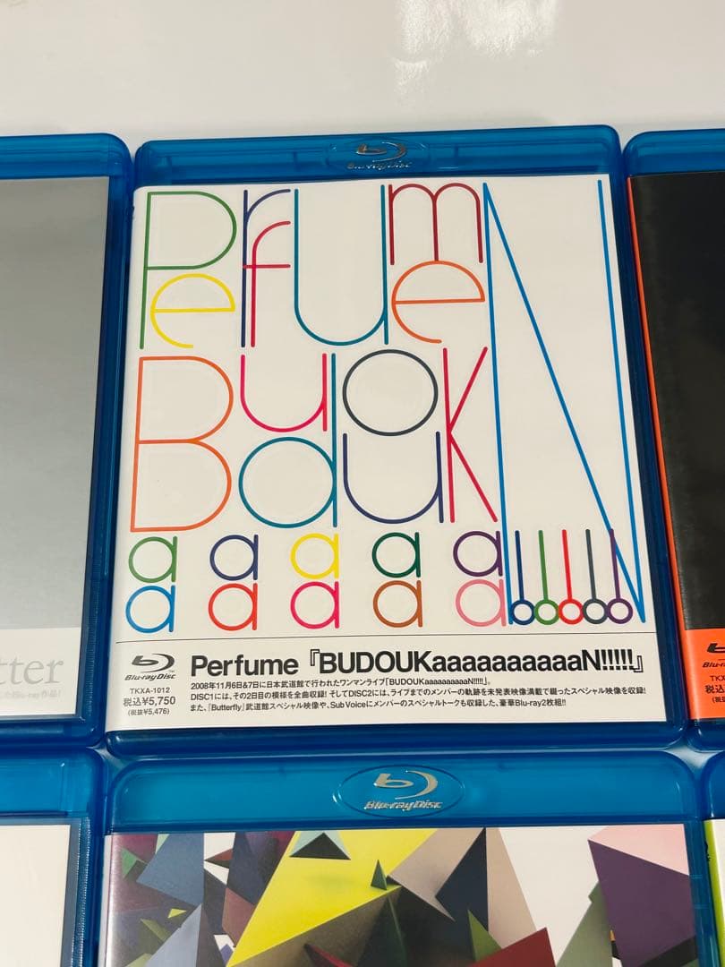 6枚セット ステッカー付き】 初回盤 Perfume 初期 Blu-ra - メルカリ