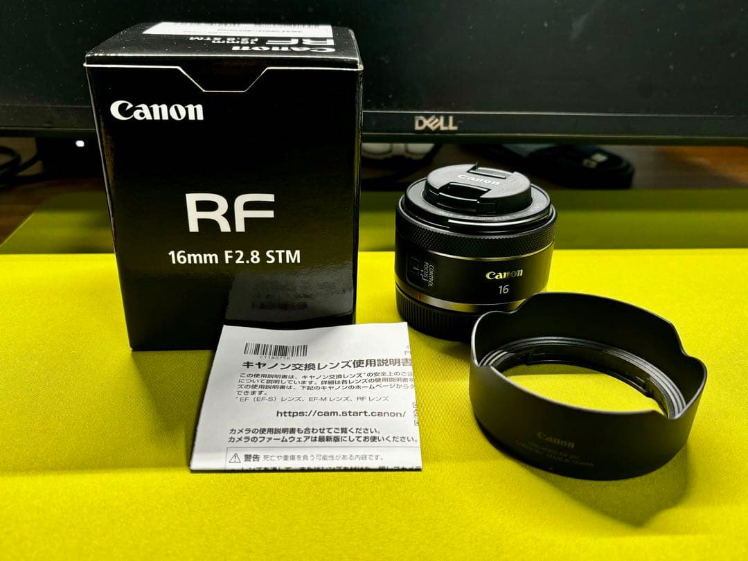 Canonレンズ RF 16mm F2.8 STM キヤノン RF16mm F2.8 STM レビュー｜気軽に持ち歩ける超コンパクト