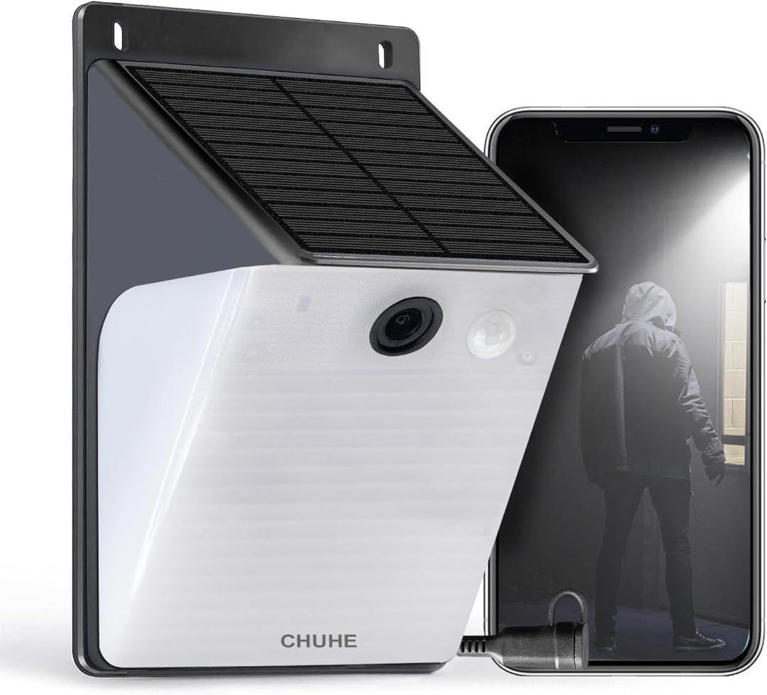 【ミッキー】屋外カメラ ソーラー 防犯カメラ ソーラーパネル一体型 アキバガジェット 防犯カメラ セット 屋外 ソーラー一体型 ワイヤレス