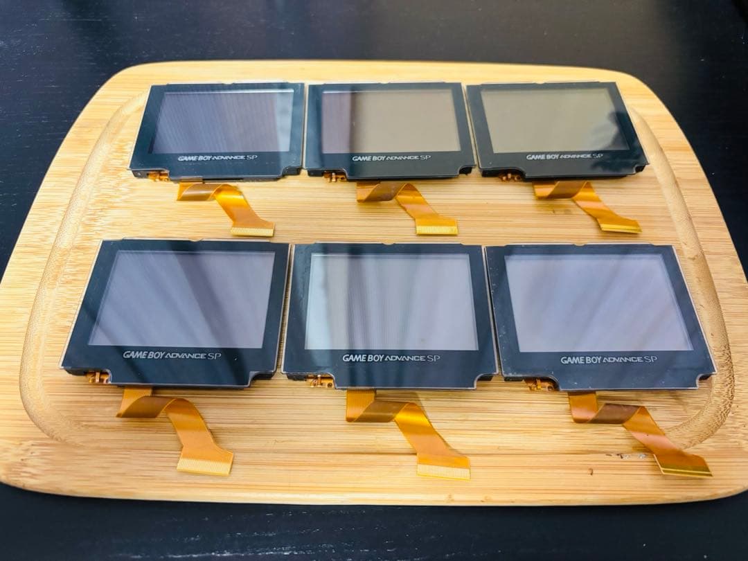 GBA ゲームボーイアドバンス　SP フロントライト液晶　純正品　まとめ売り16 GBA ゲームボーイアドバンス SP フロントライト液晶 純正品 まとめ売り