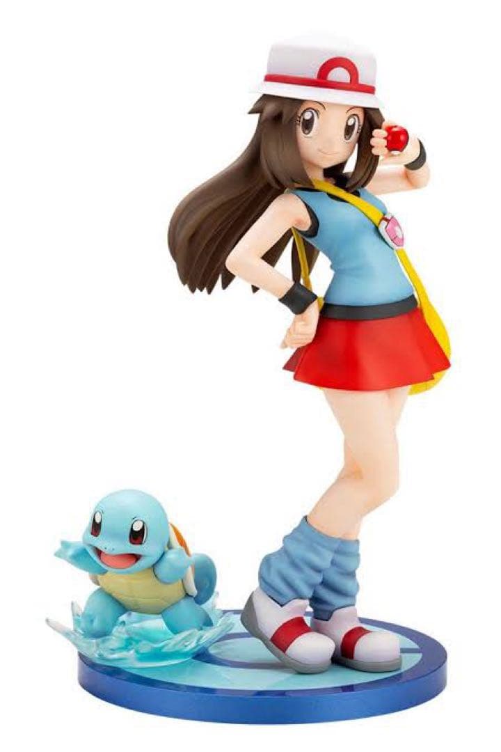 w*u様 新品 ポケットモンスター ARTFX J フィギュア リーフwithゼ ポケットモンスター リーフ with ゼニガメ フィギュア ARTFX J