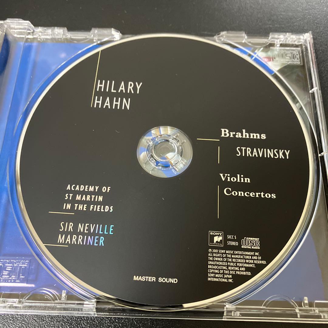 ヒラリー・ハーン(vn)／ブラームス＆ストラヴィンスキー：ヴァイオリン