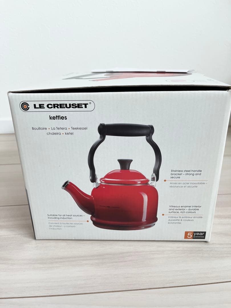 《新品未使用》ル・クルーゼ/ ピンク /ケトル/デミ/1.1L