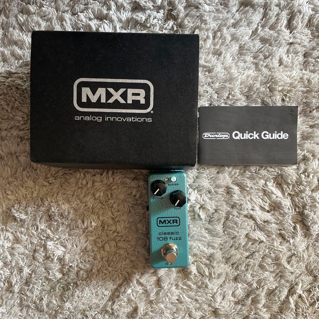 【アコム】MXR classic 108 fuzz mini MXR® | CLASSIC 108 FUZZ | M173 | モリダイラ楽器
