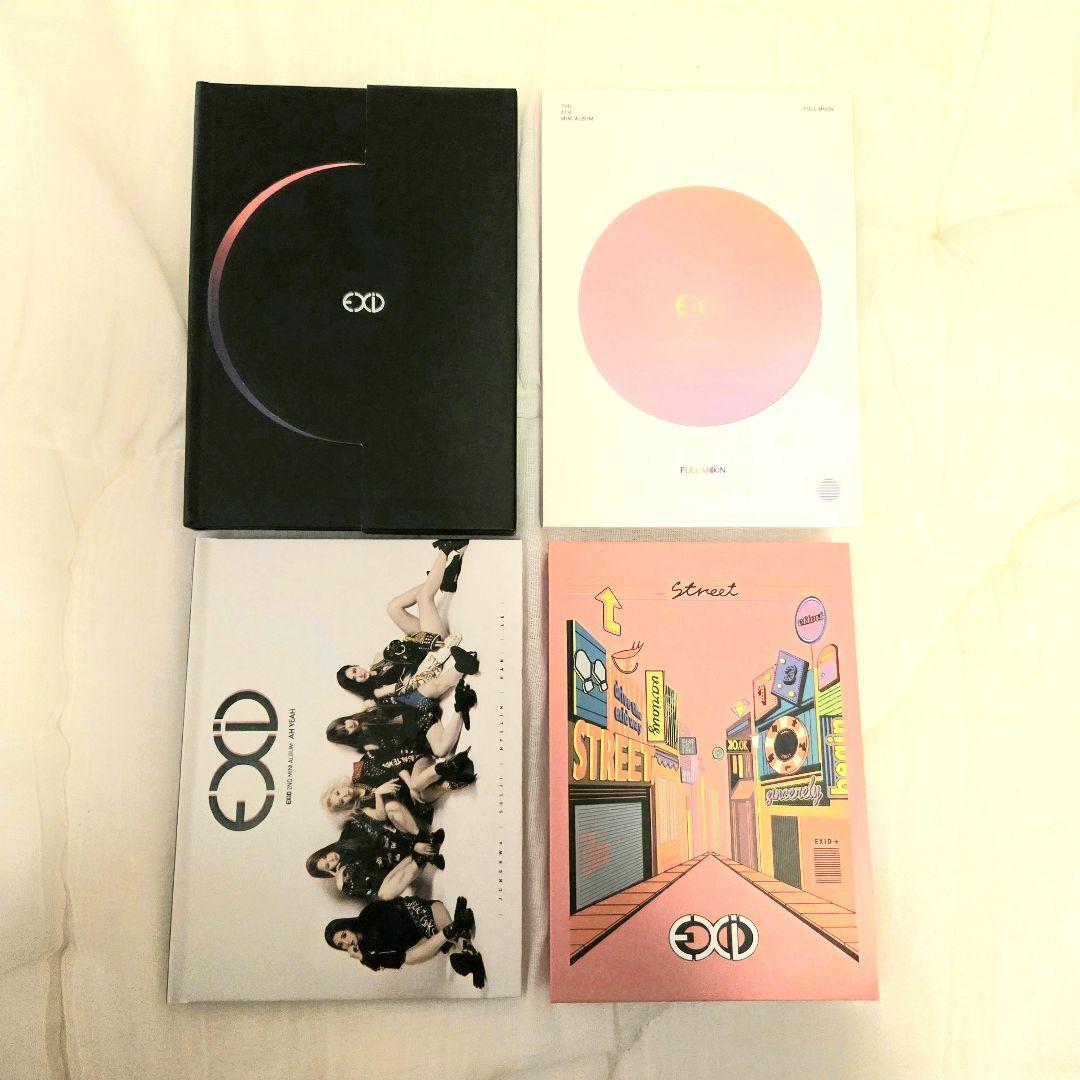 美品 廃盤品 EXID CD 4枚セット オンラインショップに出品致しました⇒8/6(日)「日本のロック/ポップス
