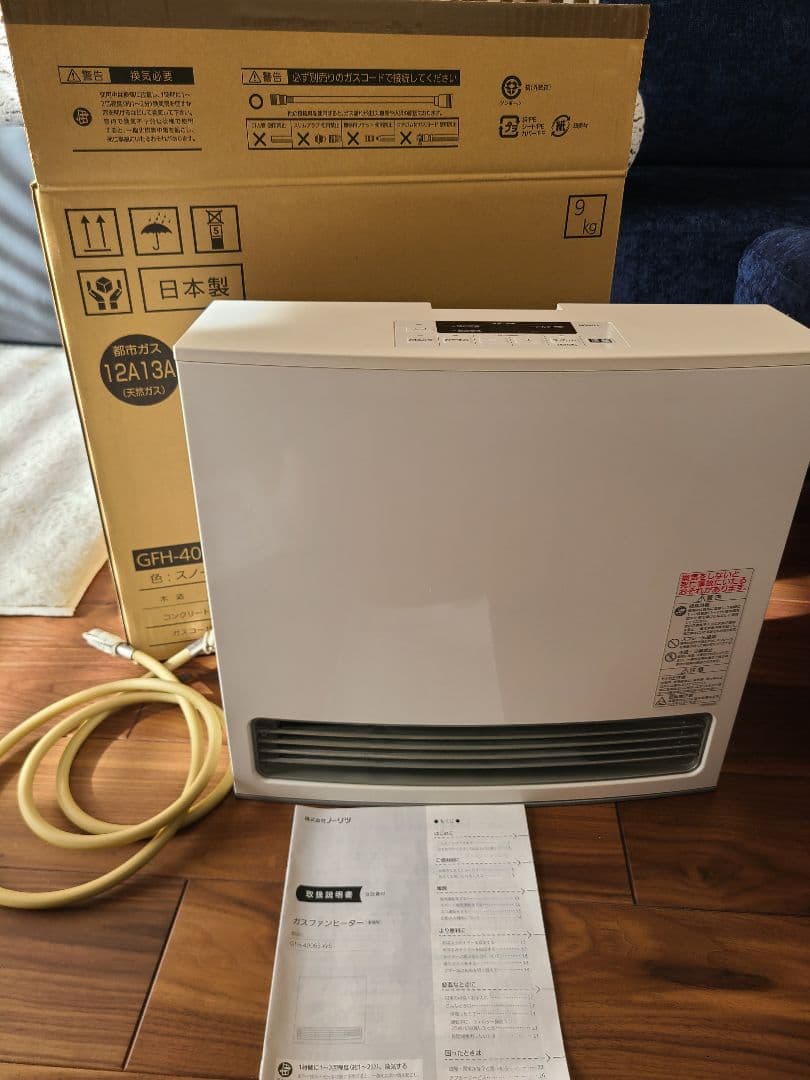 NORITZ　都市ガス用　 GFH-4006S-W5　ガスファンヒーター 価格.com - ノーリツ GFH-4006S [都市ガス] 価格比較