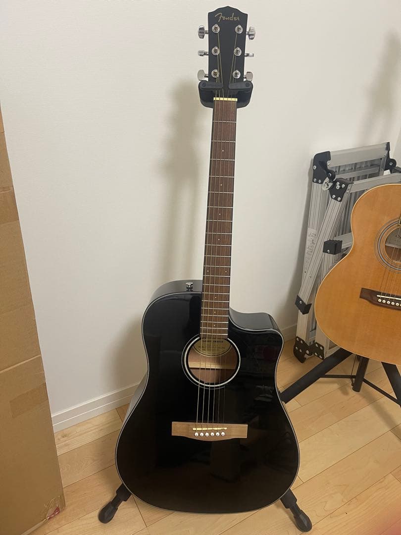 Fender Acoustics CD-60SCE Dread/ BLK アコギ フェンダー CD-60SCE Dreadnought [Black] (アコースティックギター