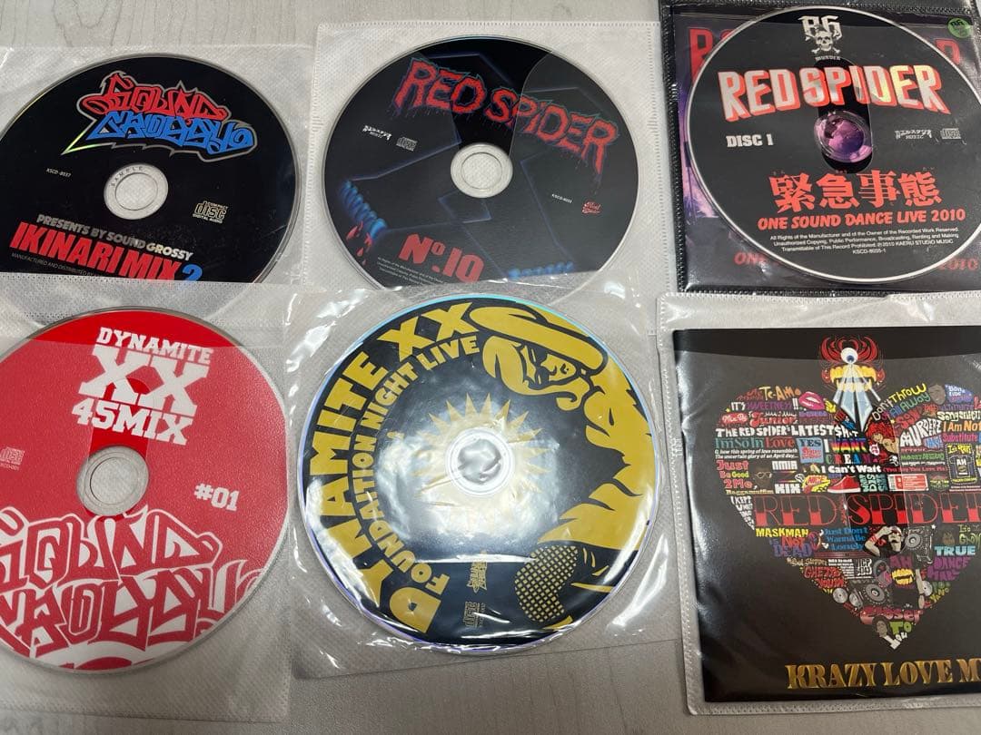 RED SPIDER 11枚set - メルカリ