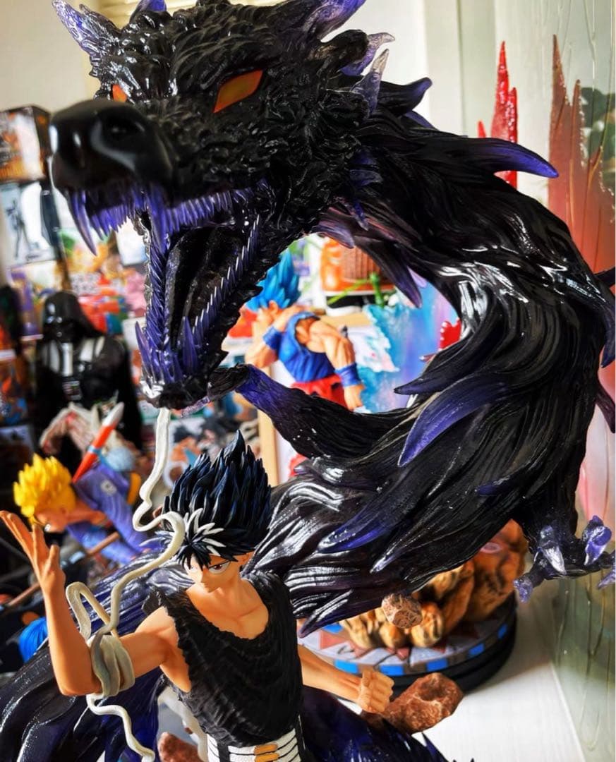 幽☆遊☆白書 飛影 ガレージキット ガレキ スタチュー ② - メルカリ