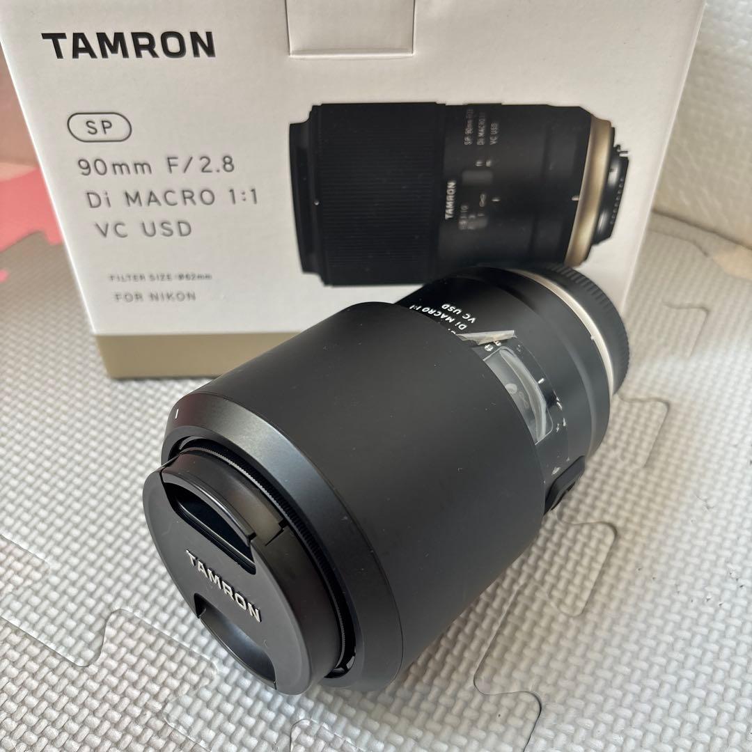 レンズ(単焦点) TAMRON SP 90mm F/2.8 DI MACRO 1:1 VC USD 81+fLY8cylL._AC_UF350,