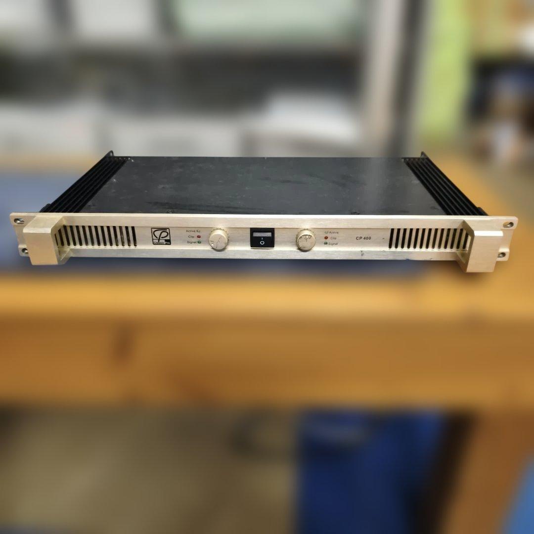 最終値下げ CLASSIC PRO CP400ステレオ・パワーアンプ 高音質】【おすすめ】パワーアンプ CLASSIC PRO CP400 ライブ お祭り