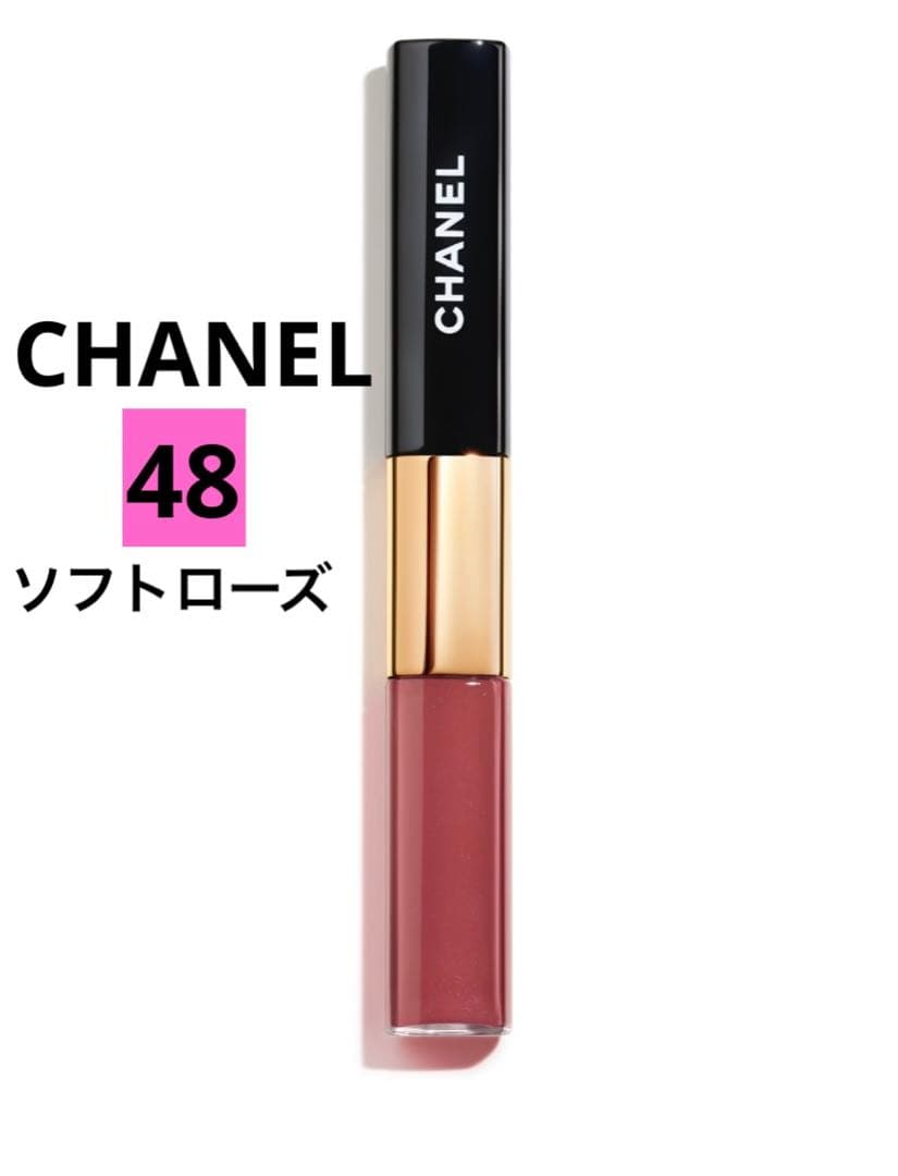 シャネル ル ルージュデュオ ウルトラ トゥニュー 48 新品未使用 ル ルージュ デュオ ウルトラ トゥニュ 48 ソフト ローズ / CHANEL