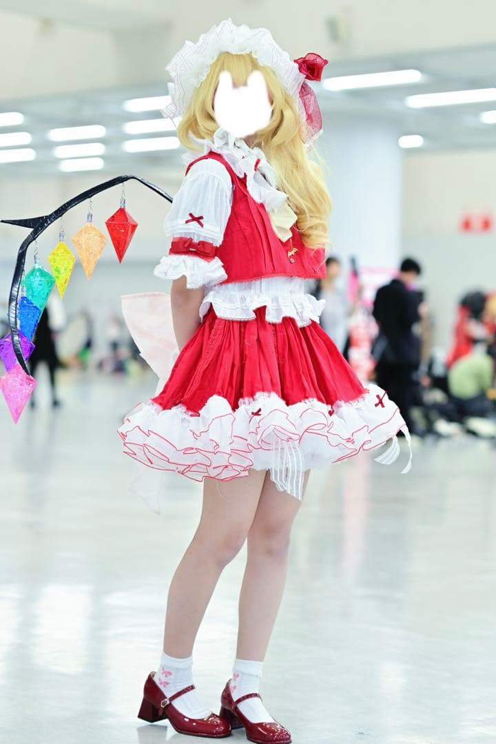 フルセット】フランドール・スカーレット コスプレ衣装 Sサイズ 森森仙