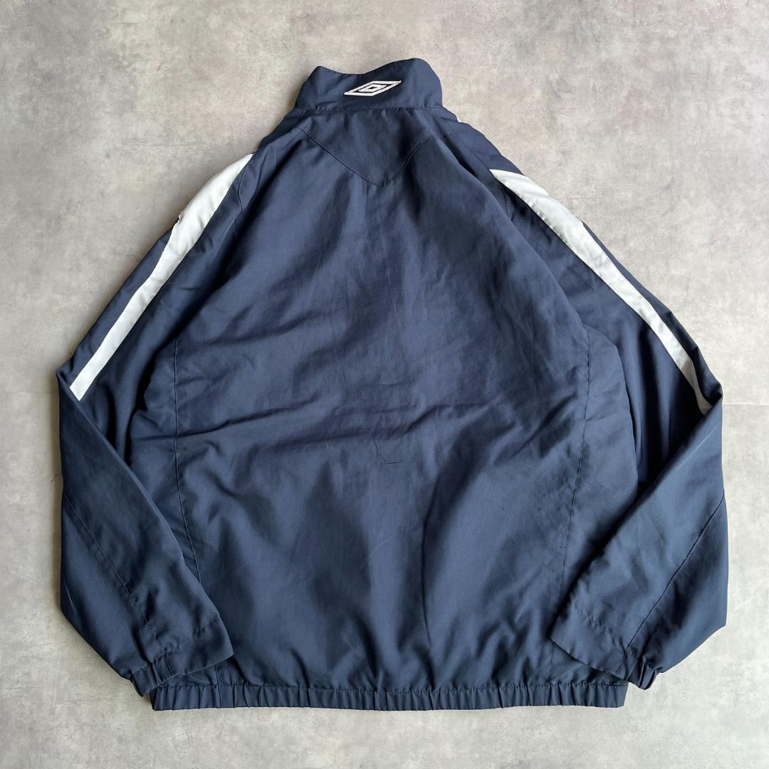 アンブロ イングランド代表 ナイロンジャケット サッカー 2XL 紺 16129