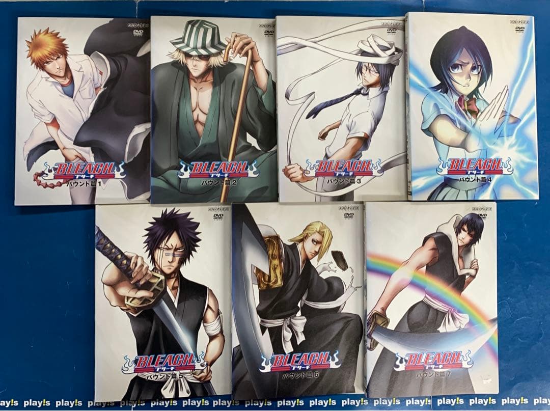 BLEACH ブリーチ バウント篇 全7巻セット レンタル落ち DVD - メルカリ