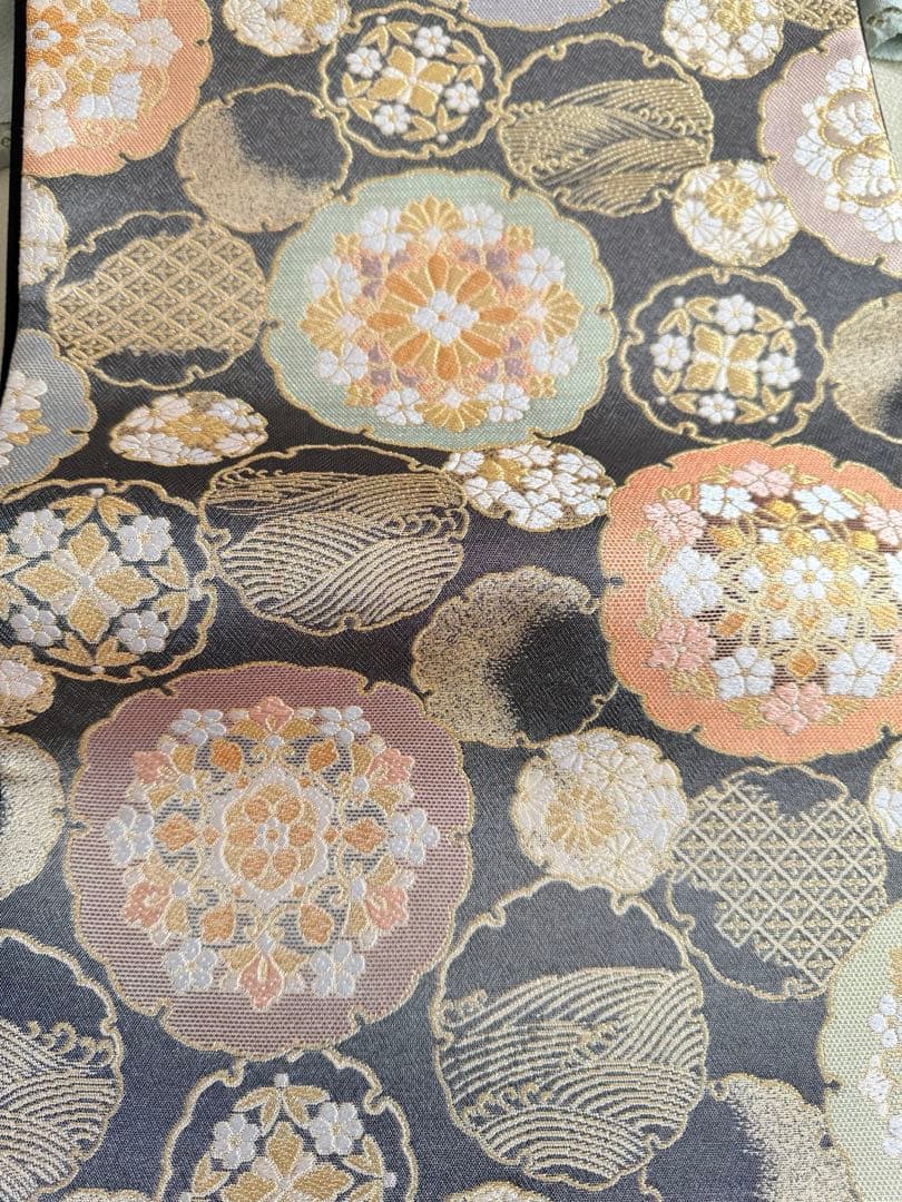 西陣まいづる フォーマル袋帯 端華雪輪重文 帯揚げセット - メルカリ