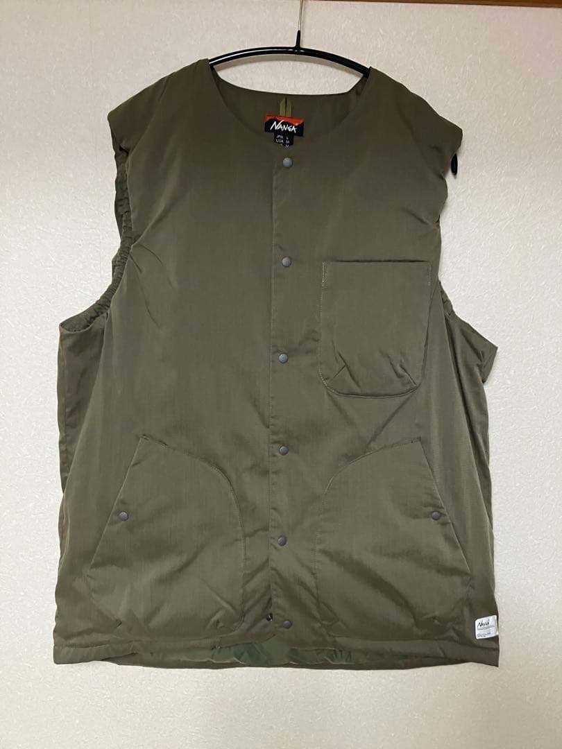 ナンガ ヒノック リップストップ インナーベスト HINOC RIPSTOP INNER DOWN VEST|ヒノックリップストップインナーダウン