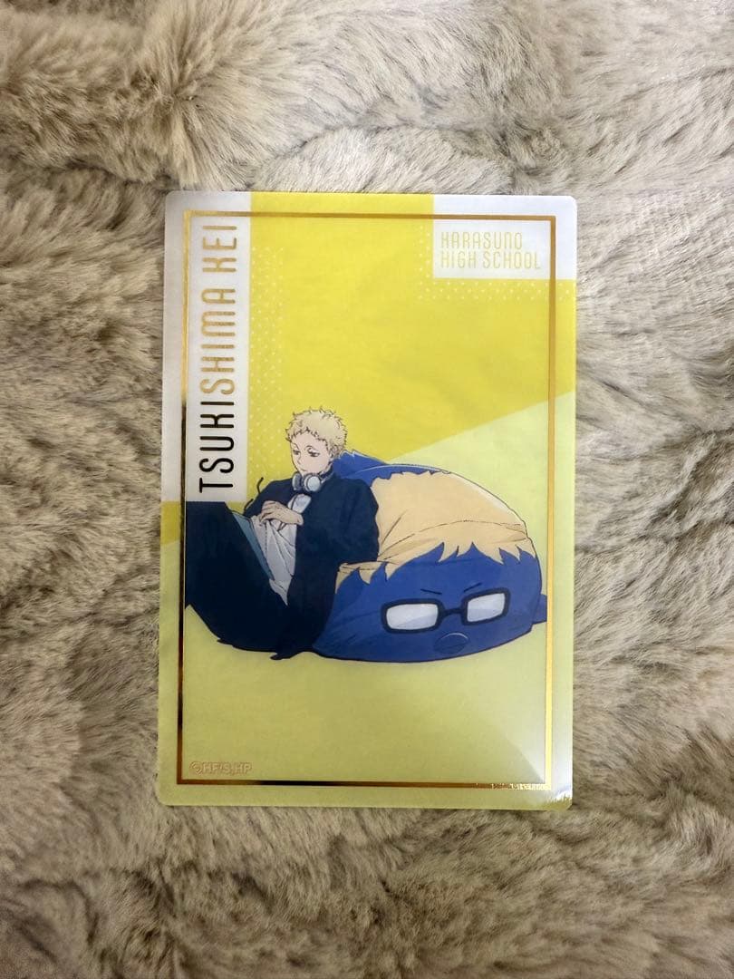 ハイキュー 箔押しクリアカード TOHO ジャンプフェスタ2025 月島蛍