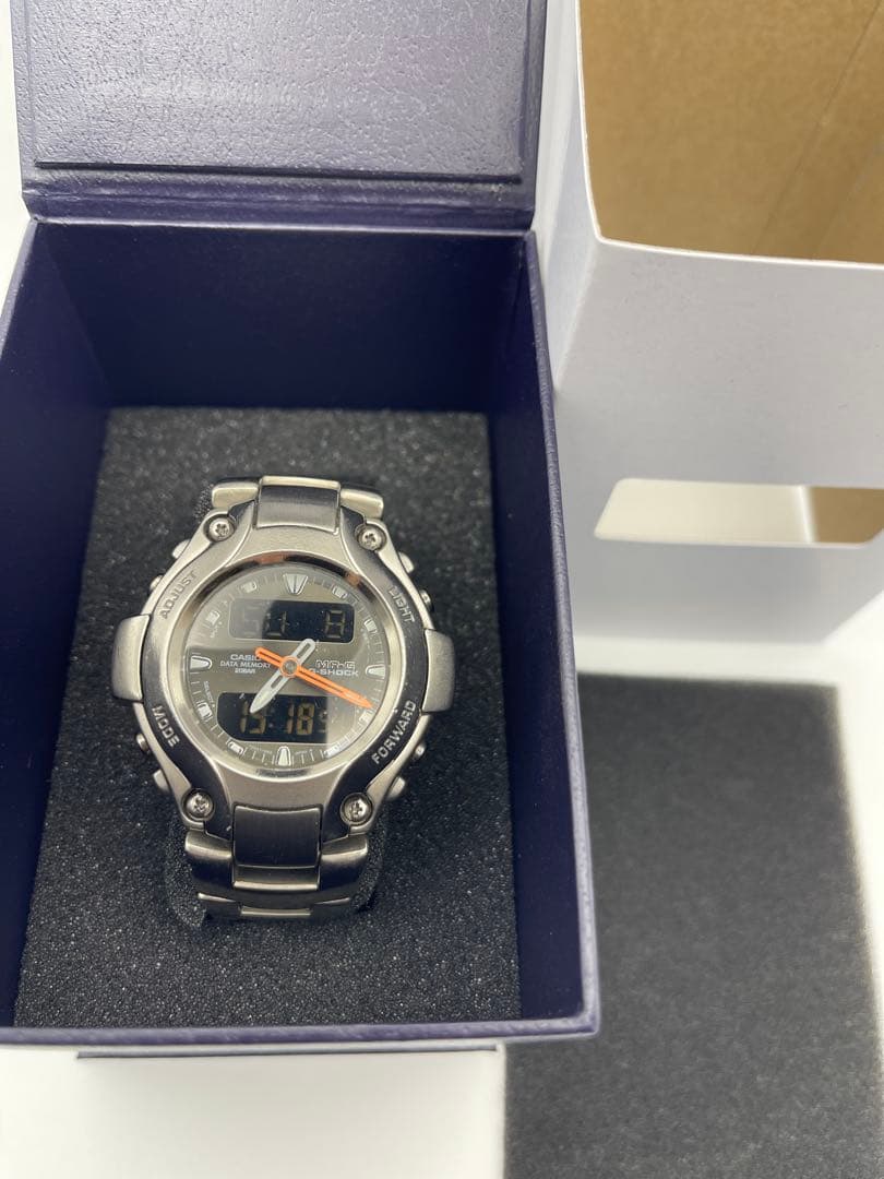 G-SHOCK MRG-130T-1A チタン MR-G ブラックカシオ - メルカリ