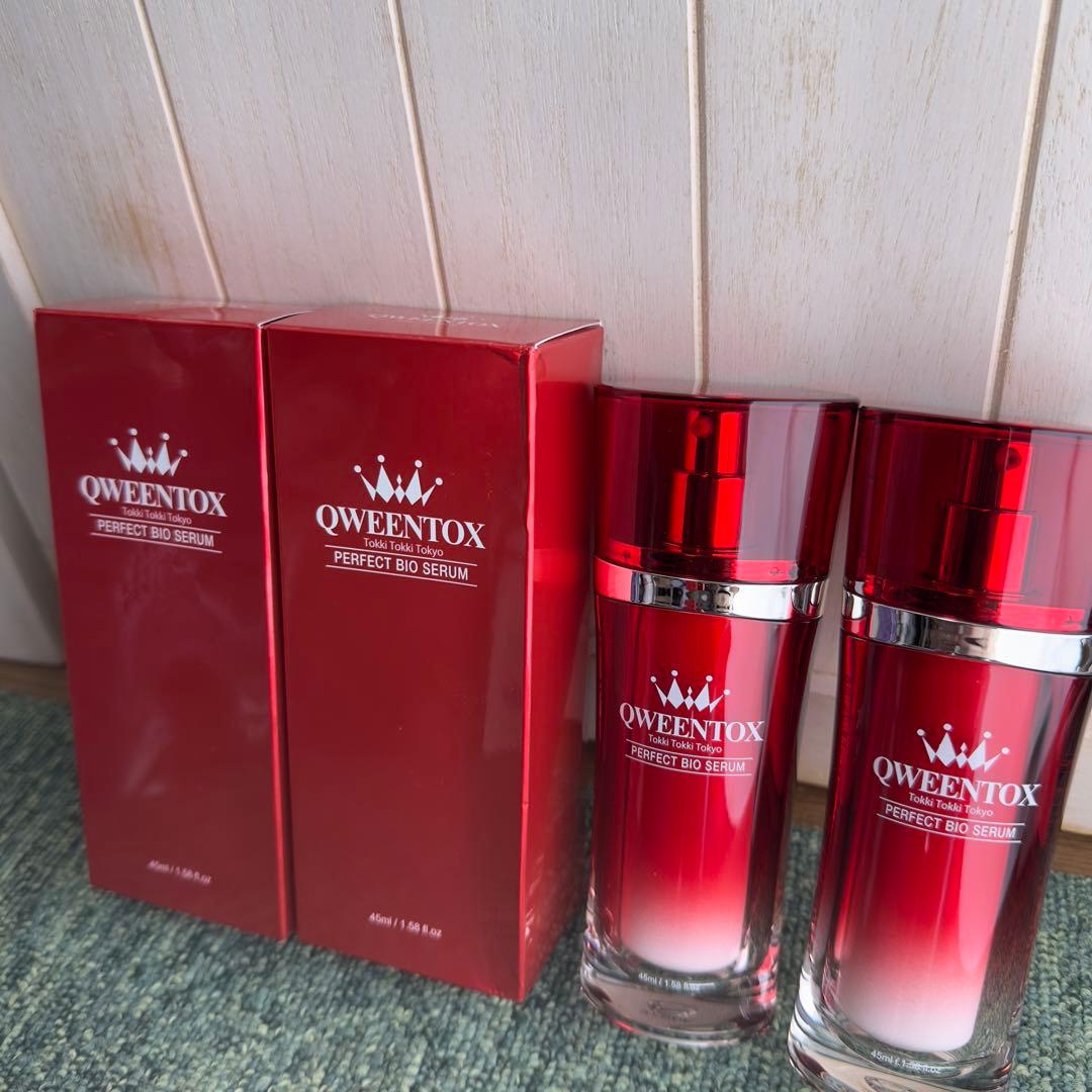 QWEENTOX パーフェクトバイオセラム 美容液 45mL 2本セット - メルカリ