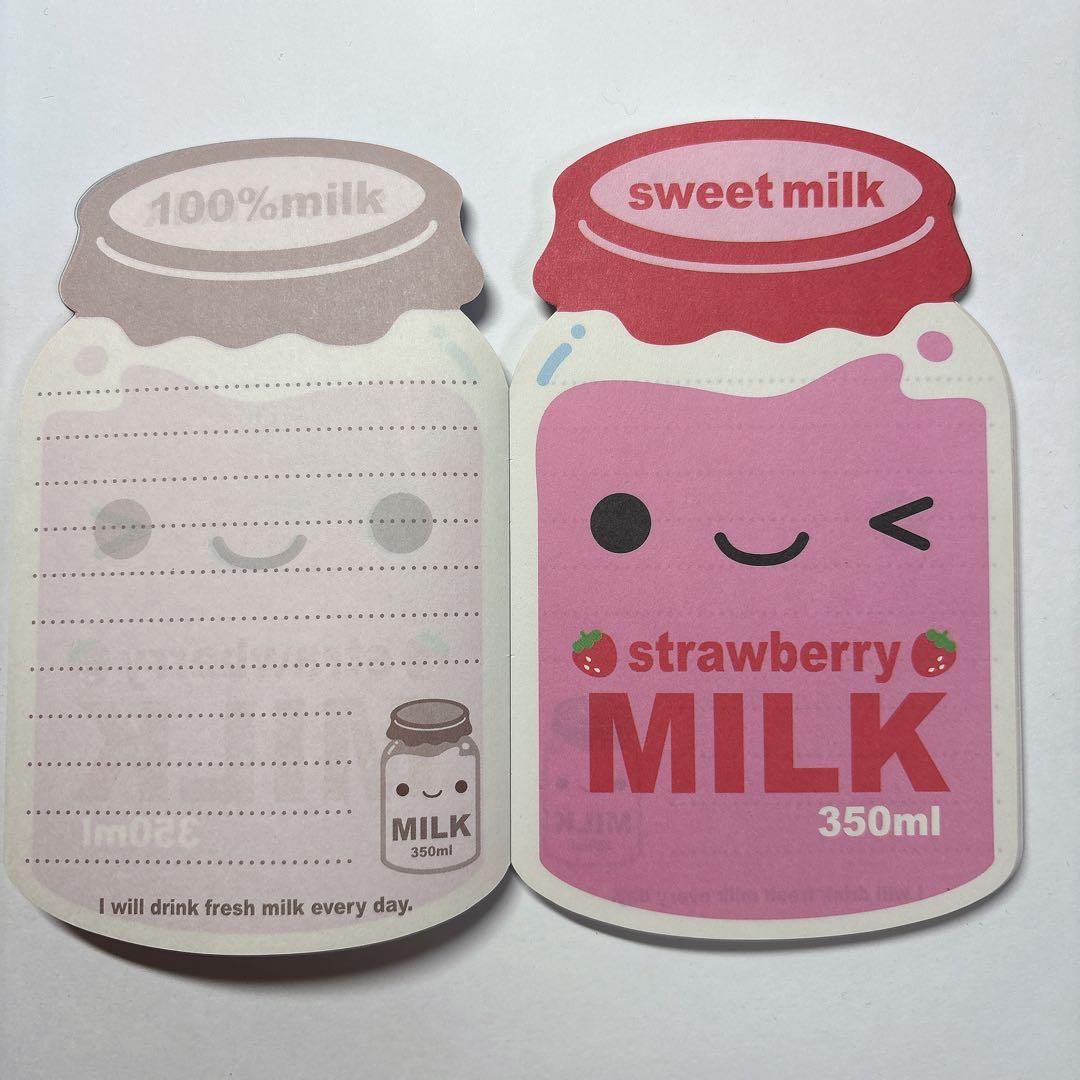 牛乳 ミルク キャラクター メモ帳 平成 レトロ クーリア - メルカリ