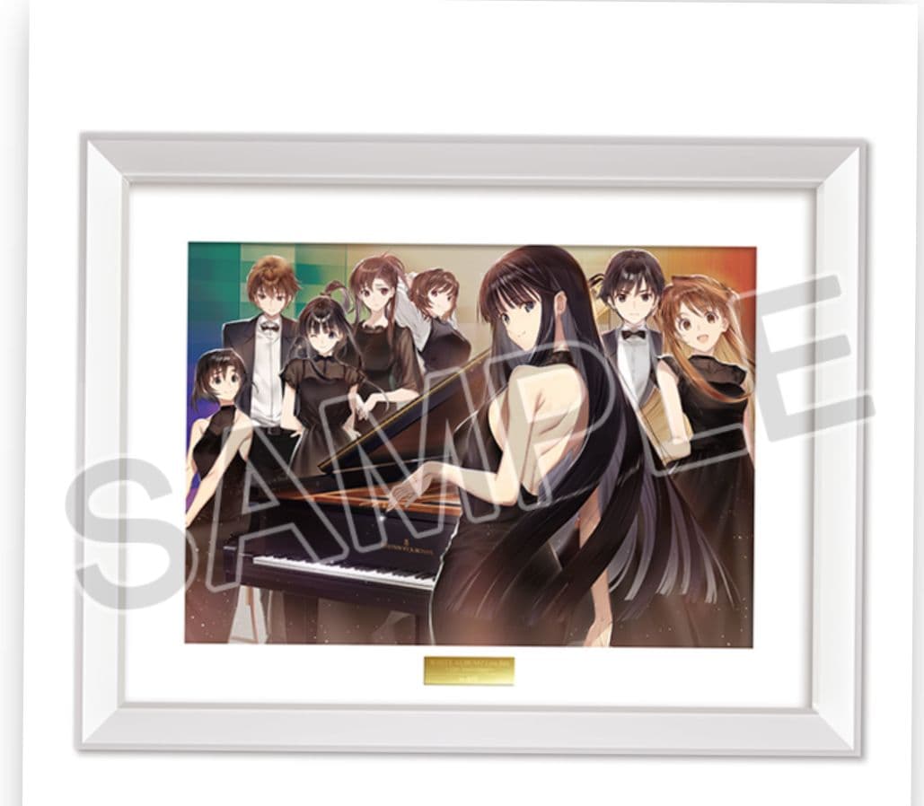 WHITE ALBUM2 直筆サイン入りクリスタアート 15th キービジュアル