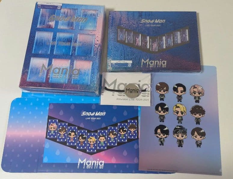 Man LIVE TOUR 2021 Mania 初回限定盤 通常版 ① Amazon.co.jp: Snow Man LIVE TOUR 2021 Mania(Blu-ray3枚組)(初回盤