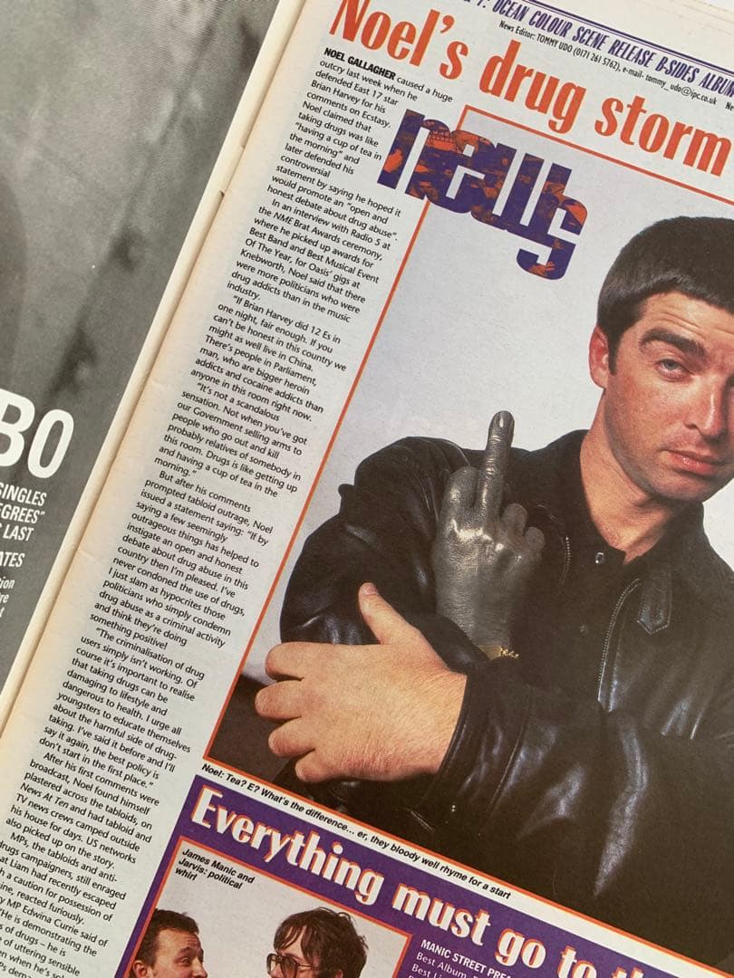 洋雑誌 New Music Express NME Oasis pulp 2冊 - メルカリ