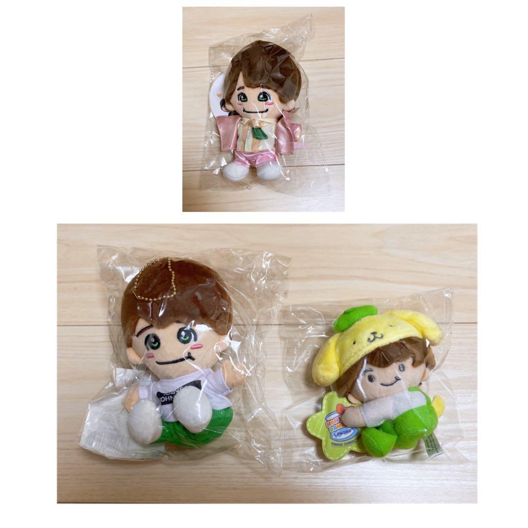 大橋和也 ちびぬい 第1弾 クリップマスコット なにわ男子 サンリオ 大橋和也 クリップマスコット ぬいぐるみ ちび