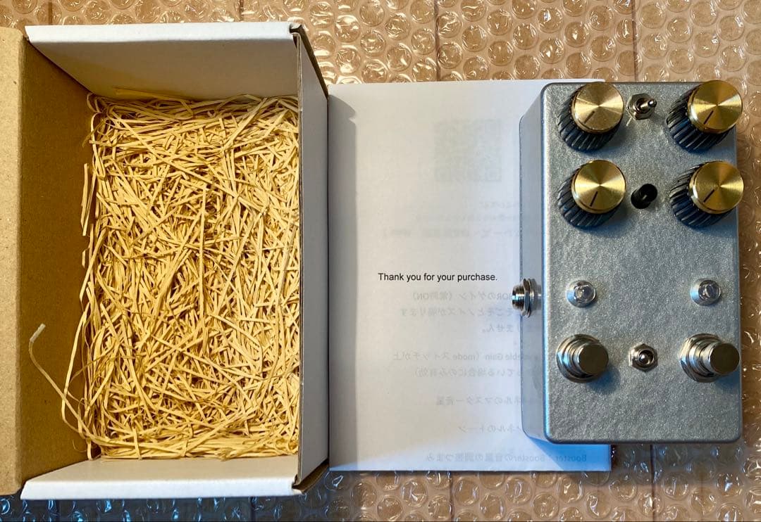 廃盤TommyEffects BOR（ZVEX BoxofRockMOD決定版）