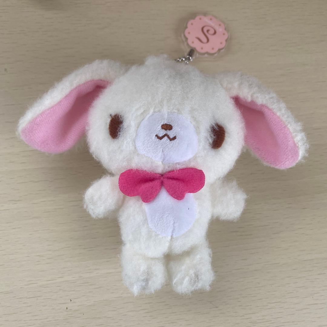 サンリオ シュガーバニーズ しろうさ マスコット ぬいぐるみ - メルカリ
