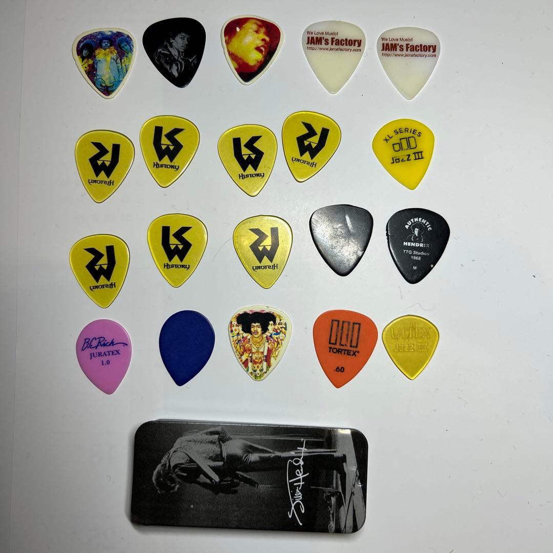 ギター ピック ケース ジミーヘンドリックス ジミヘン 渡辺香津美