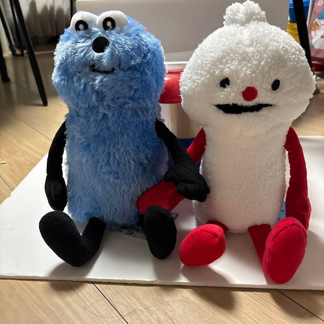 パペットスンスン おすわり BIG ぬいぐるみ スンスン ノンノン①